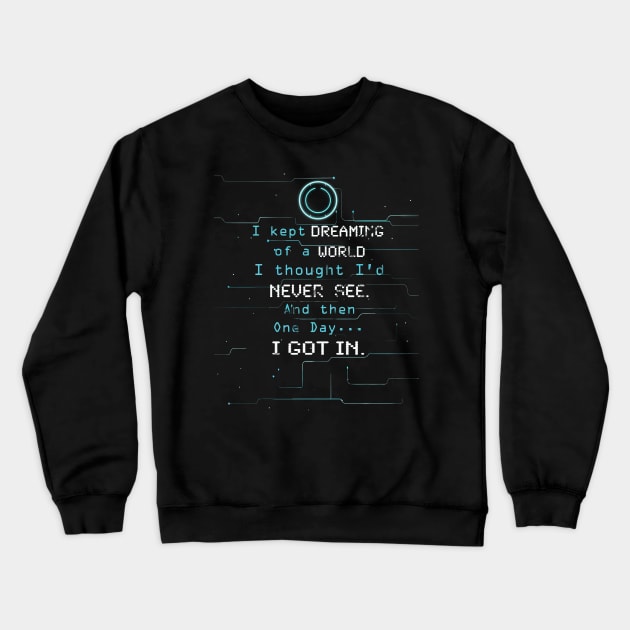 I Got In Crewneck Sweatshirt by Bespired